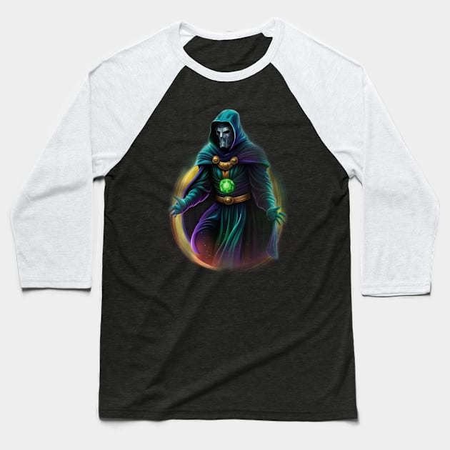 Doctor Doom "What are those!" Meme Baseball T-Shirt by Doctor Doom's Generic Latverian Storefront